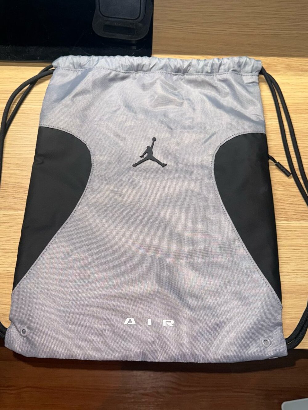 Jordan Air Gray String Bag - New without Tags